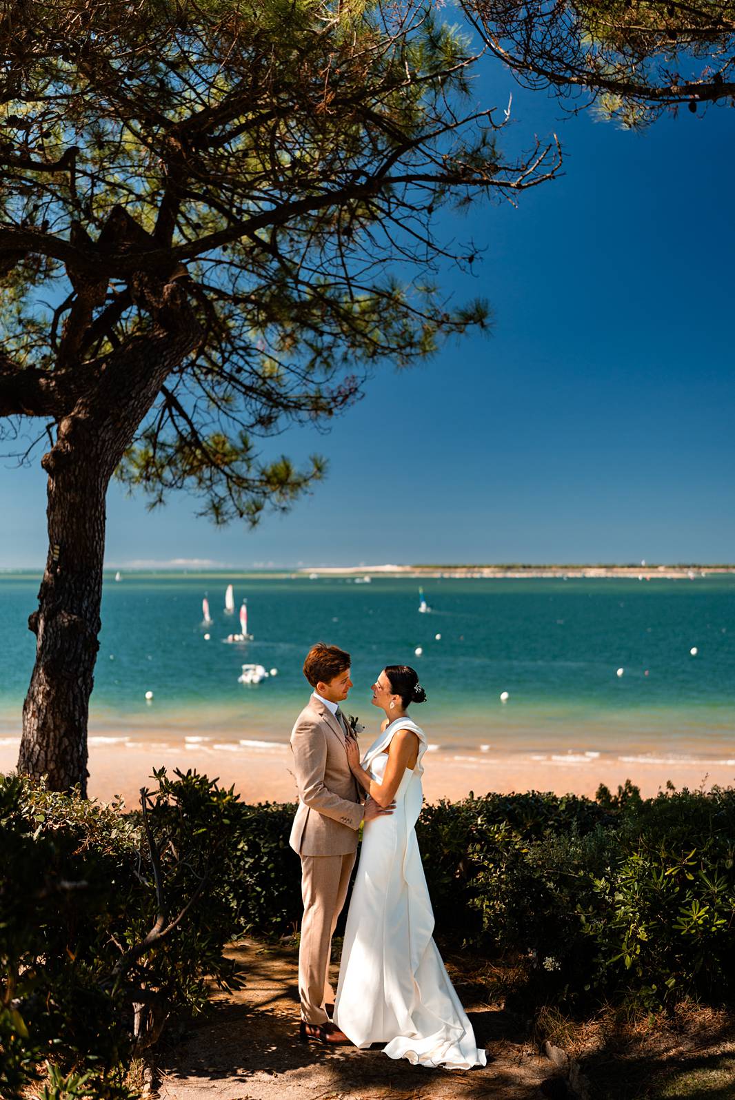 First look mariage au Pyla-sur-Mer Gironde