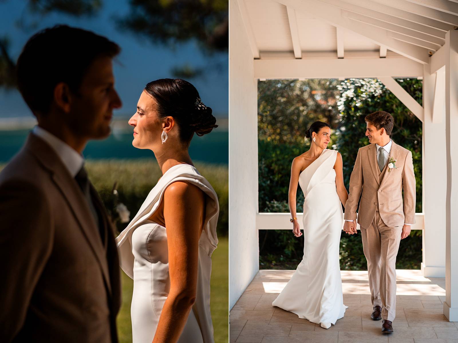 First look mariage au Pyla-sur-Mer Gironde