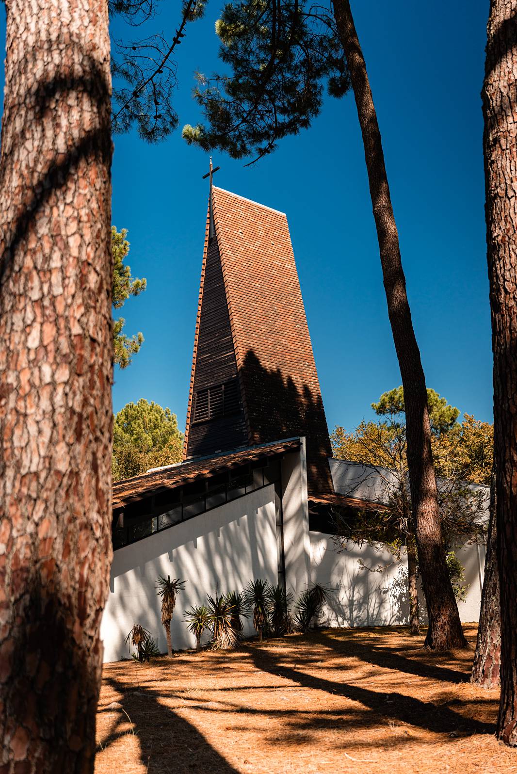 Messe à la Chapelle Saint-Esprit (Chapelle Forestière) au Pyla-sur-Mer Gironde
