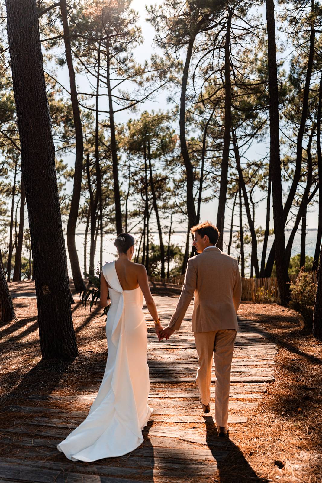 Photos de couple au Tir au Vol Arcachon