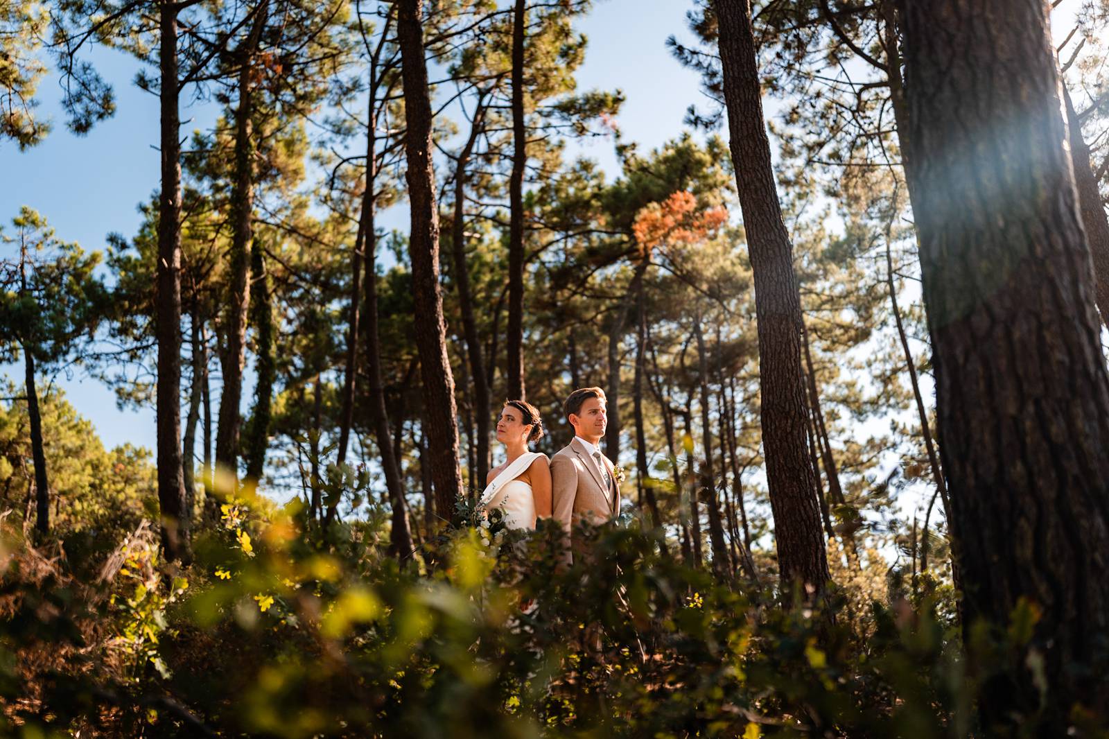 Photos de couple au Tir au Vol Arcachon