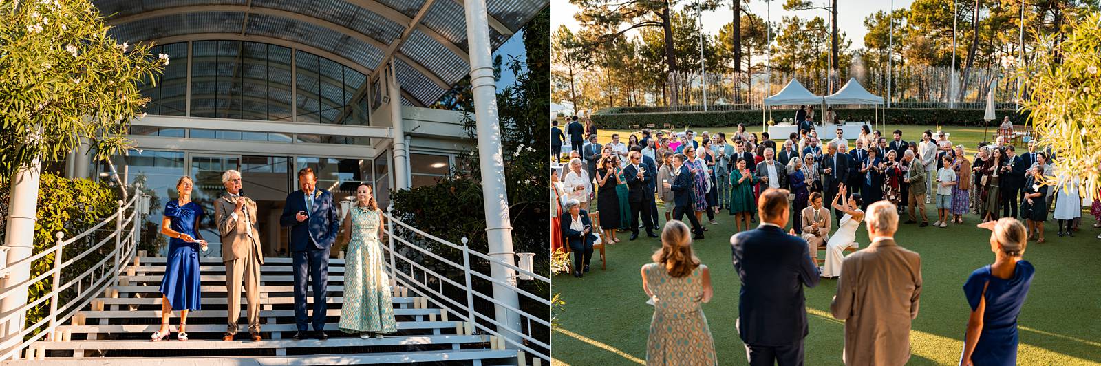Vin d'honneur mariage au Tir au Vol Arcachon