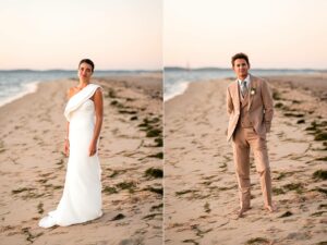 Photos de couple au coucher de soleil au Tir au Vol Arcachon