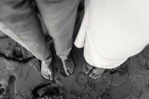 Photos de couple au coucher de soleil au Tir au Vol Arcachon