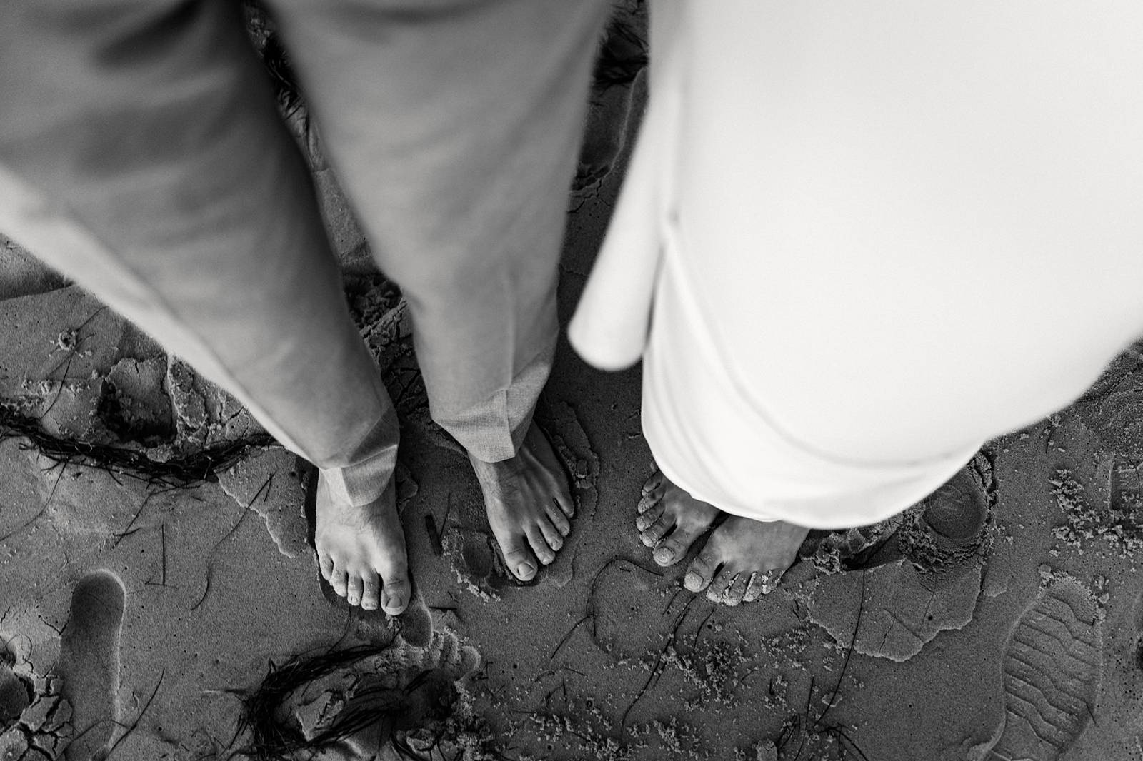 Photos de couple au coucher de soleil au Tir au Vol Arcachon