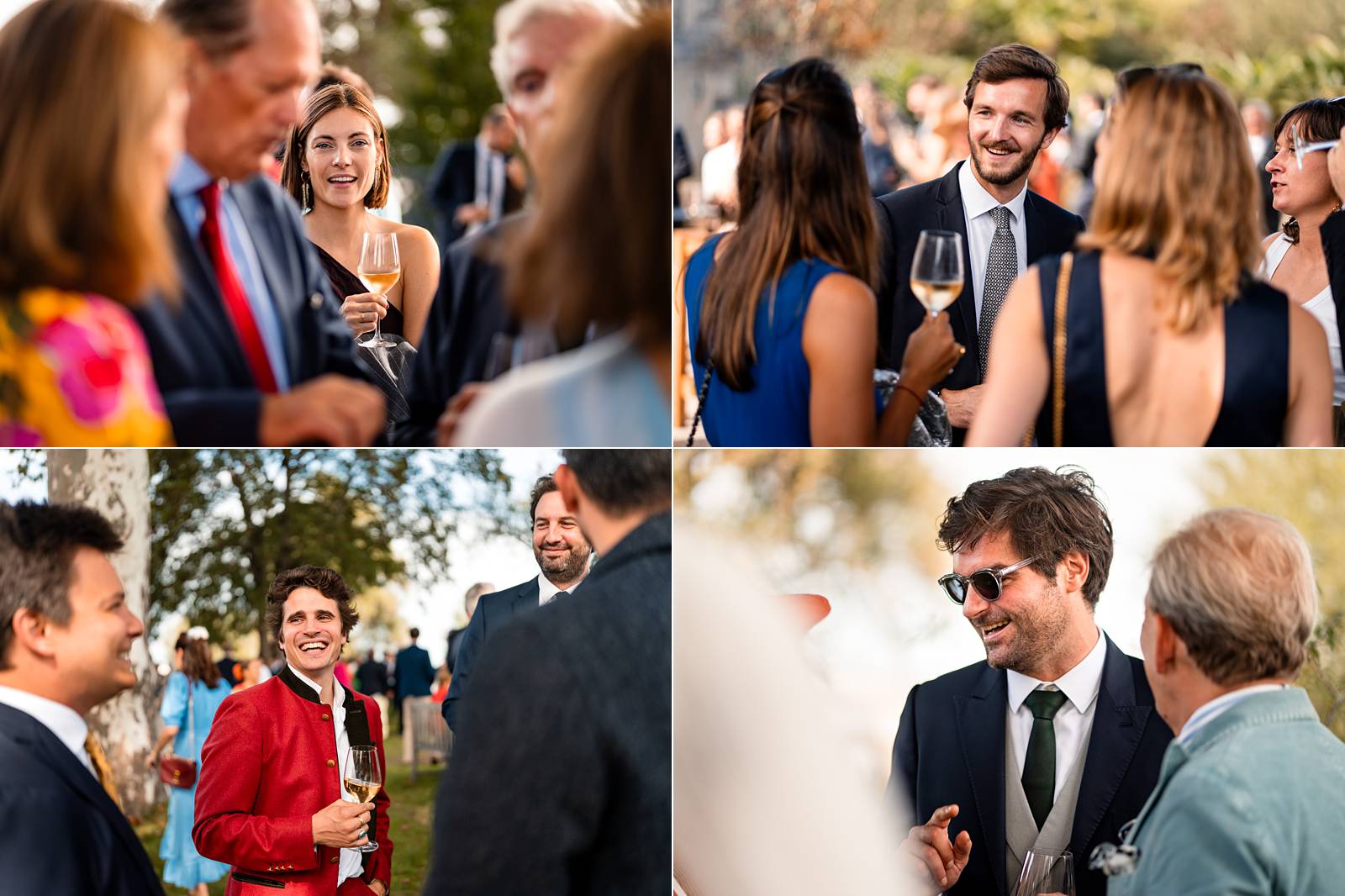 Vin d'honneur mariage au Château Grattequina en Gironde de Juliette et Vincent.