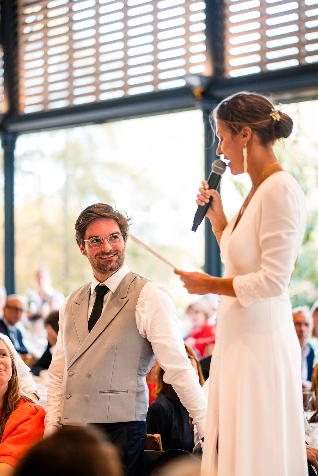 Repas de mariage au Château Grattequina en Gironde de Juliette et Vincent.