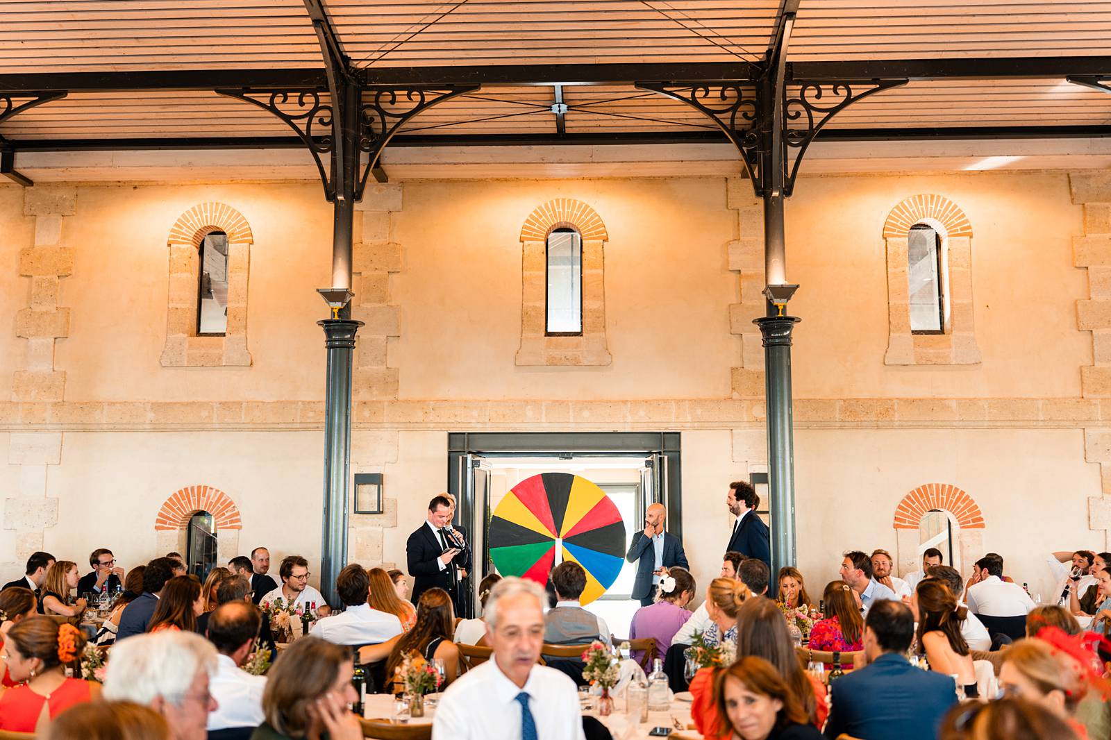 Repas de mariage au Château Grattequina en Gironde de Juliette et Vincent.