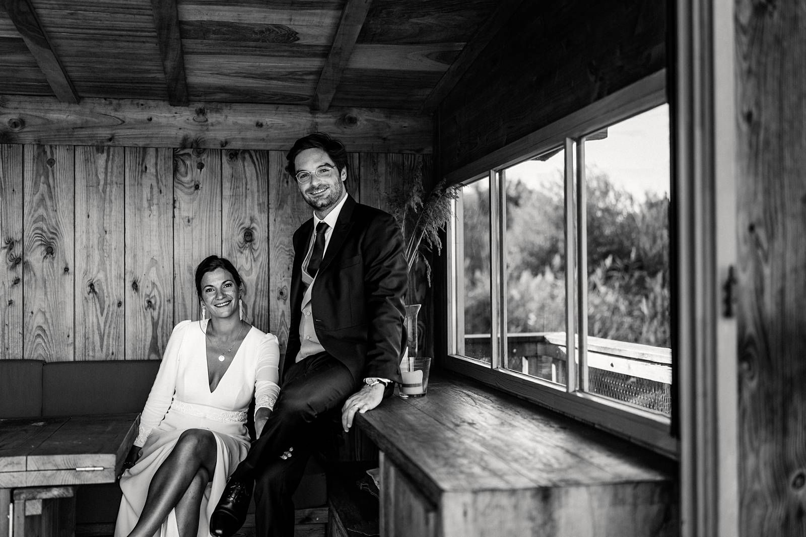 Photos de couple mariage au Château Grattequina en Gironde de Juliette et Vincent.