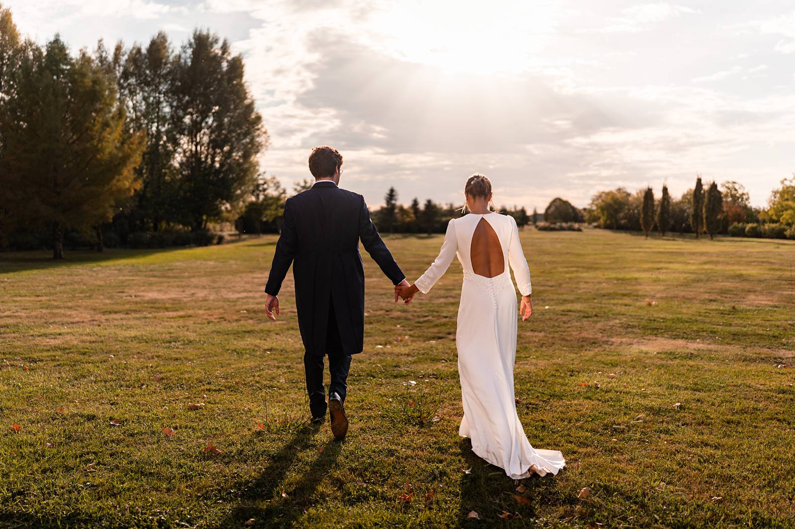 Photos de couple mariage au Château Grattequina en Gironde de Juliette et Vincent.