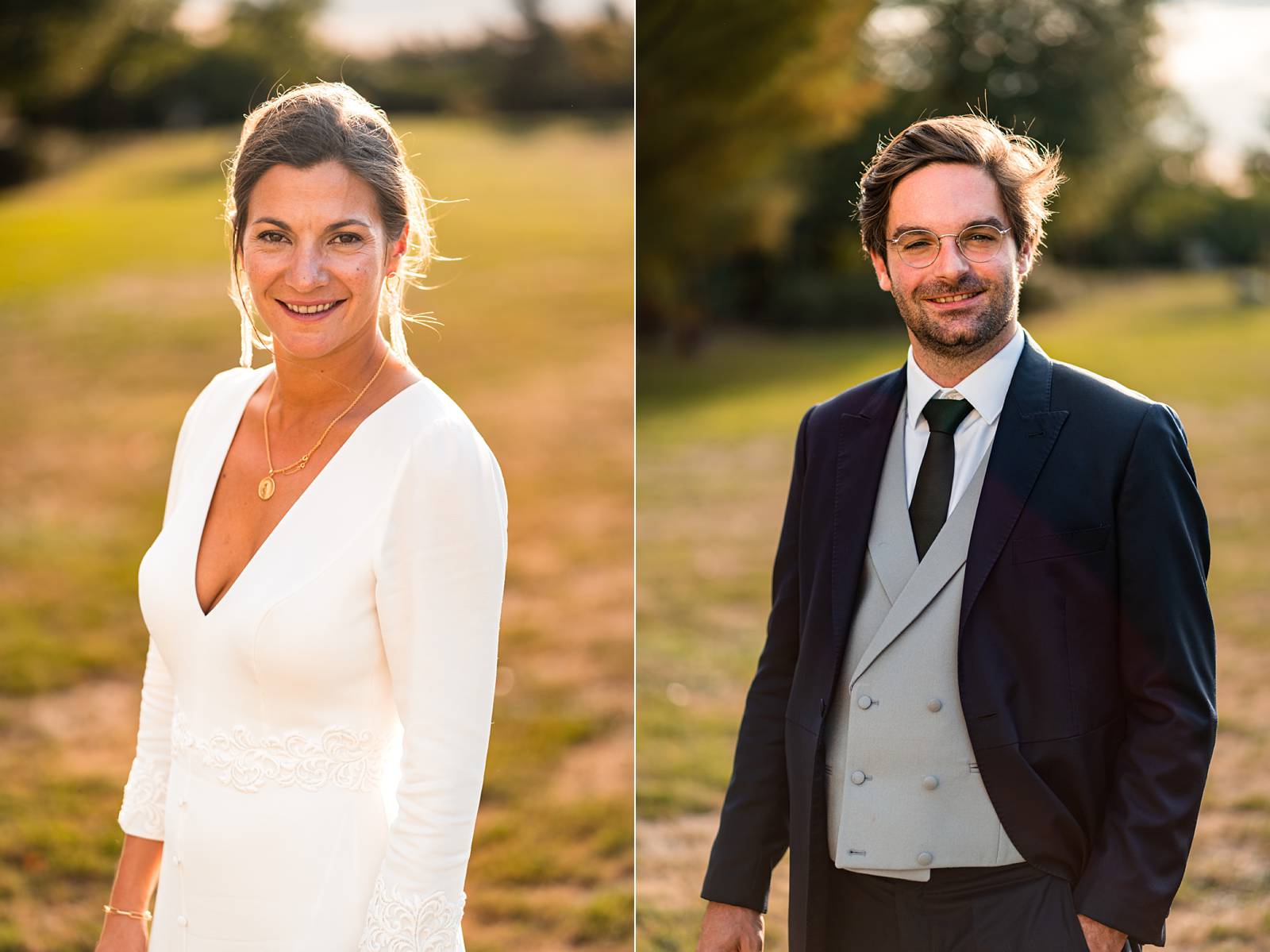 Photos de couple mariage au Château Grattequina en Gironde de Juliette et Vincent.